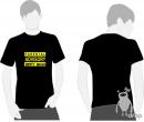 T-shirt DROP negru
