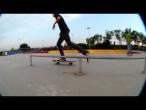 Alexandru Costin - line manual kickflip out, bs boardslide @ Tineretului Skatepark Bucuresti