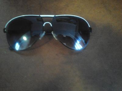 ochelari unisex model pilot margine alba