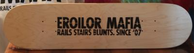 EROILOR MAFIA - Stencil Deck 7.75 - Low Concave | Griptape Inclus
