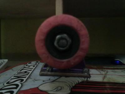 VAnd axe independent  cu roti ricta pink si rulmenti toy machine abec 7